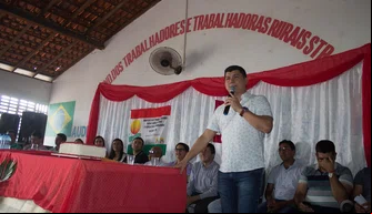 O prefeito de Cocal, Rubens Vieira (PSDB), esteve presente na comemoração.