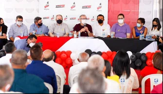 Convenção do PTB para as eleições municipais em Teresina.