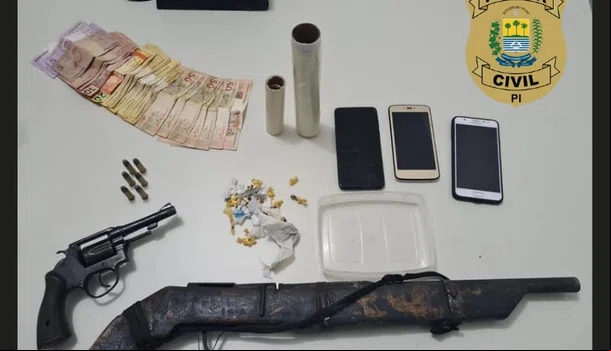 Polícia prende 4 suspeitos de integrar Bonde dos 40 em Floriano