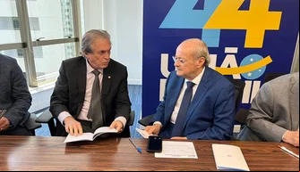 Sílvio Mendes se filia ao União Brasil em Brasília.