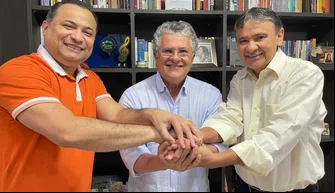 Evaldo Gomes, José Amauri e Wellington Dias.
