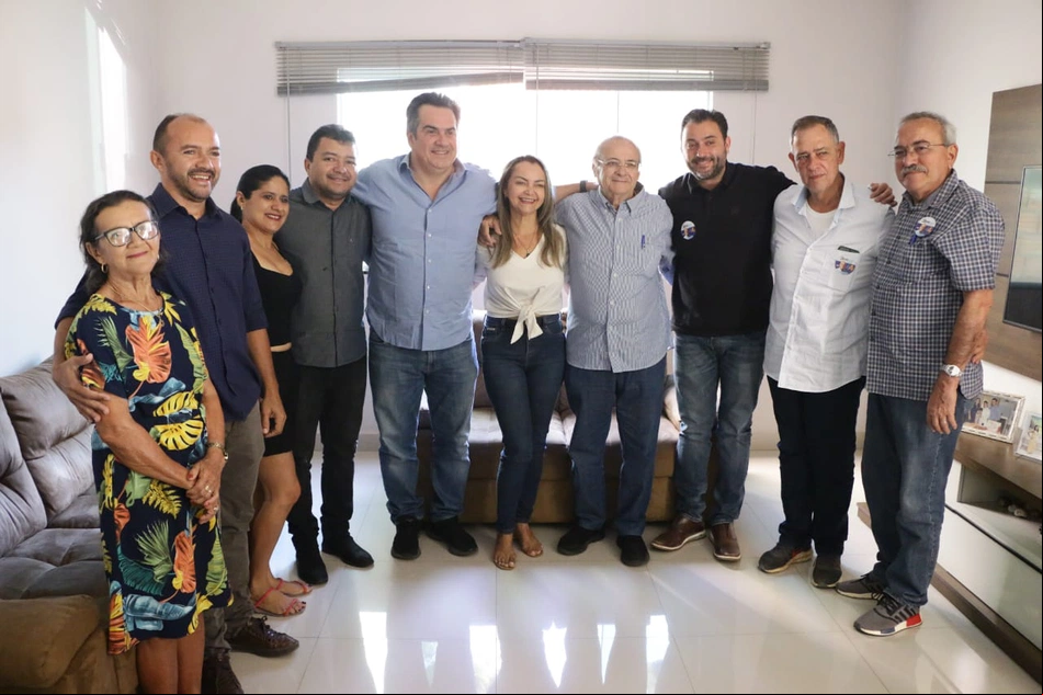 Candidato Sílvio Mendes e Ministro da Casa Civil