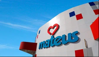 Fachada do supermercado Mateus.