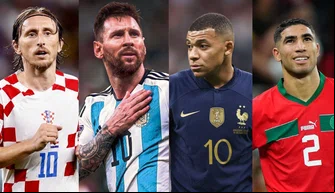 Quatro seleções da semifinal