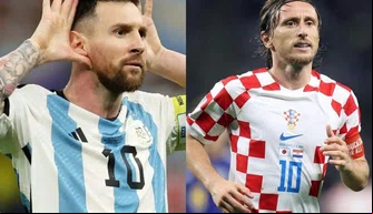 Lionel Messi e Luka Modric