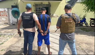 Polícia prende homem suspeito por roubo majorado em Buriti dos Lopes