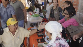 Dr.Pessoa participa de ação social com moradores da zona Sul