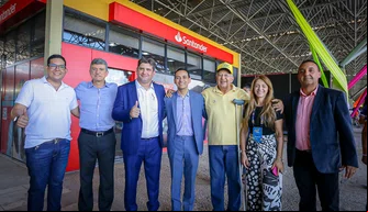 Dr. Pessoa durante visita à 21ª edição do Salipi