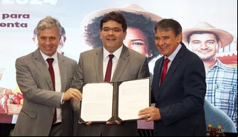 Paulo Teixiera, Rafael Fonteles e Wellington Dias