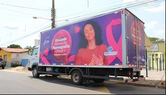 Caminhão da Mamografia.