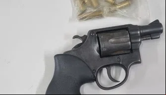 Arma utilizada no crime contra dono de lotérica em Teresina