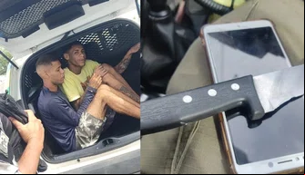 Suspeitos de assaltar motorista de aplicativo são presos em Teresina