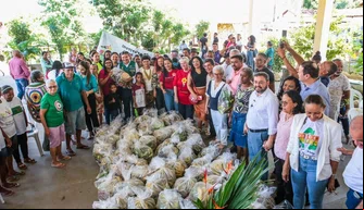 Secretaria da Agricultura Familiar distribuir 6 toneladas de alimentos em Teresina