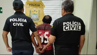 Polícia Civil prende suspeito de estuprar criança em Parnaíba