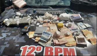 Polícia prende dupla com grande quantidade de drogas em Piripiri