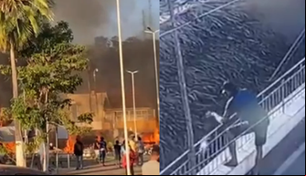 O suspeito pelo incêndio foi preso no mesmo dia da tragédia