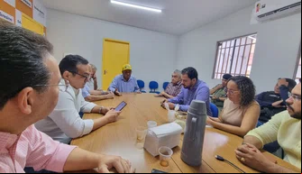 Reunião para a prevenção das enchentes na Capital