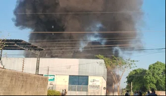 Incêndio no bairro Tabuleta
