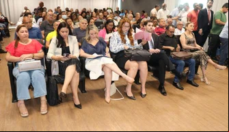A audiência foi realizada no auditório do MPPI
