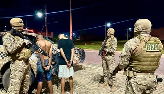 Suspeitos apreendidos na zona Norte de Teresina