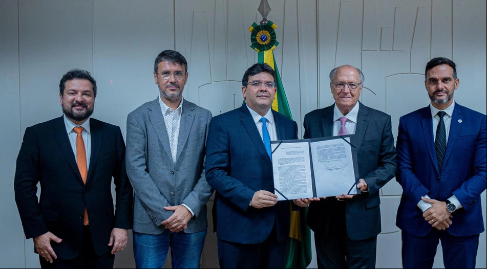 Assintura do Projeto de hidrogênio verde no litoral do Piauí