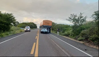 Acidente na BR 316 em Vila Nova do Piauí