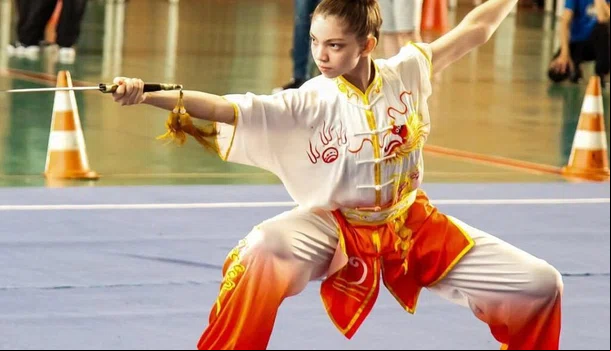 Talita Pereira, atleta de Kung Fu