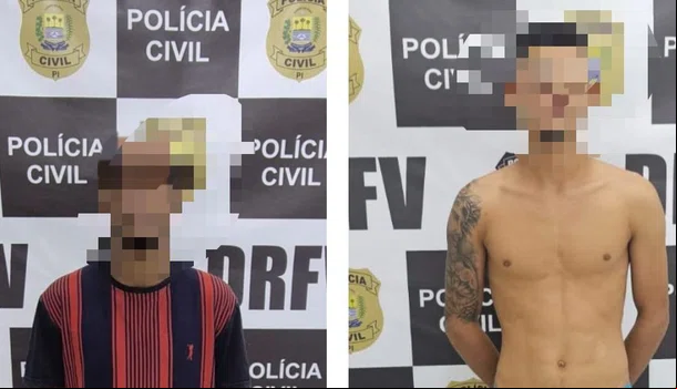 Dupla presa suspeita de roubar motos em Teresina