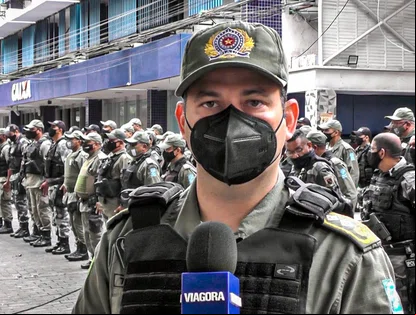 PM reforça segurança no Centro de Teresina e interior do Piauí no fim de ano